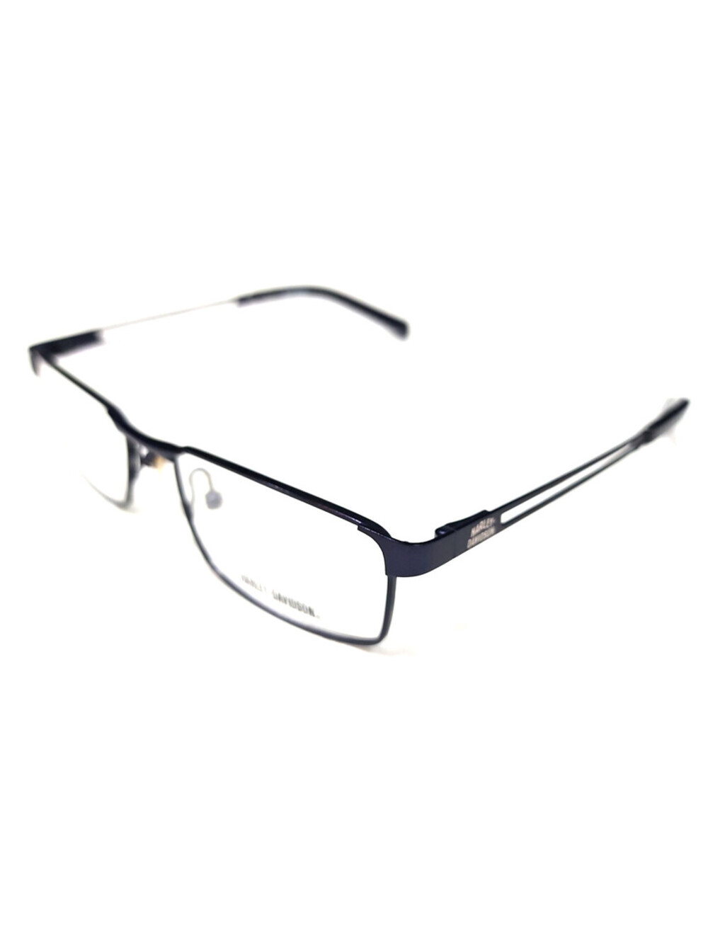 Harley Davidson HDT 101 Petite Teen Purple Skulls Rectangle Eyeglasses 49-16 130